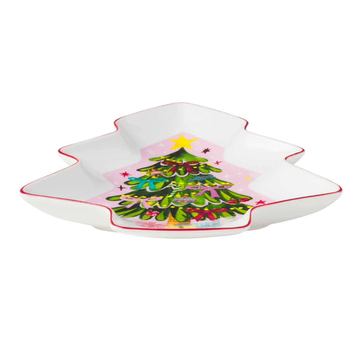 Fa la la Tree Dish 25.5cm Gift Boxed
