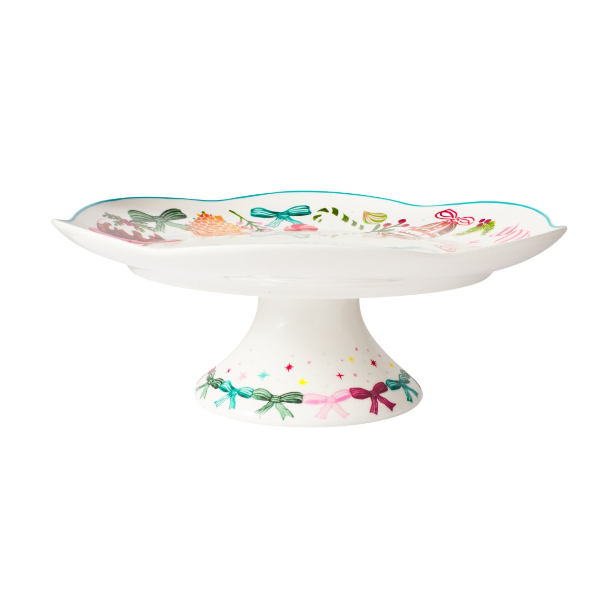 Maxwell & Williams Fa la la Footed Cake Stand 28cm Gift Boxed