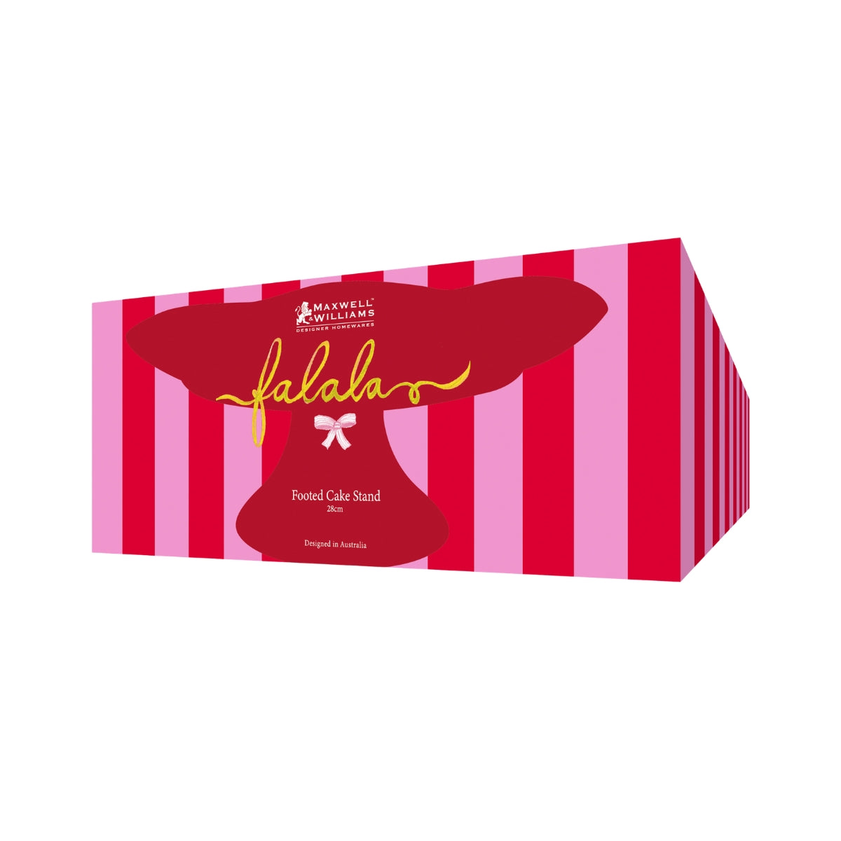 Maxwell & Williams Fa la la Footed Cake Stand 28cm Gift Boxed