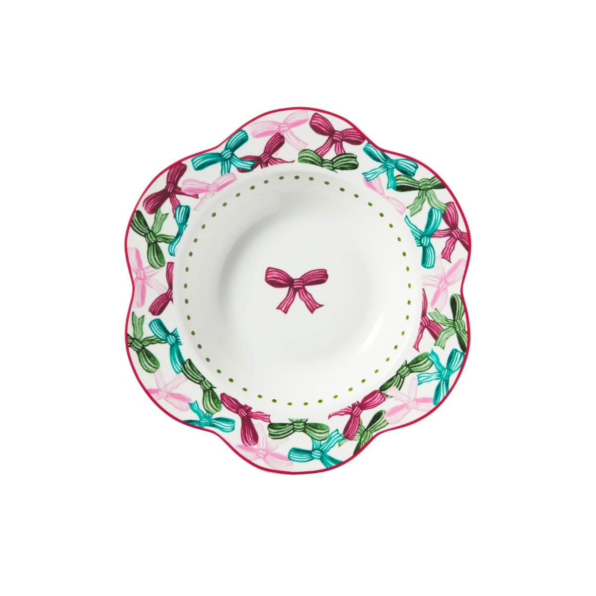 Maxwell & Williams Fa la la Scallop Rim Dinner Set 12pc Gift Boxed