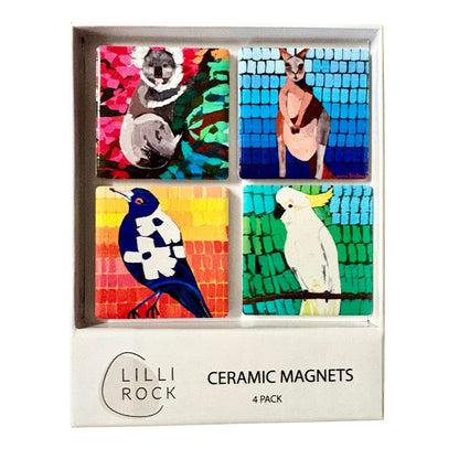 Lilli Rock Anna's Wildlife Magnet Gift Pack