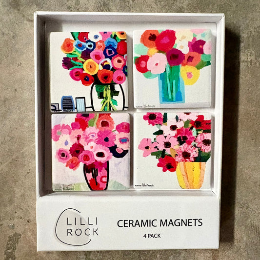 Annas Flowers Magnet Gift Pack 16.5x13cm Magnet Pack