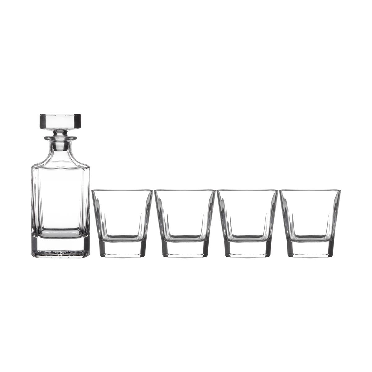 Maxwell & Williams Diamante Whisky Set 5pce 