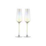 Maxwell & Williams Glamour Flute 230ml Set of 2 Iridescent