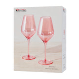 Maxwell & Williams Glamour Pink Wine Glass Gift Box