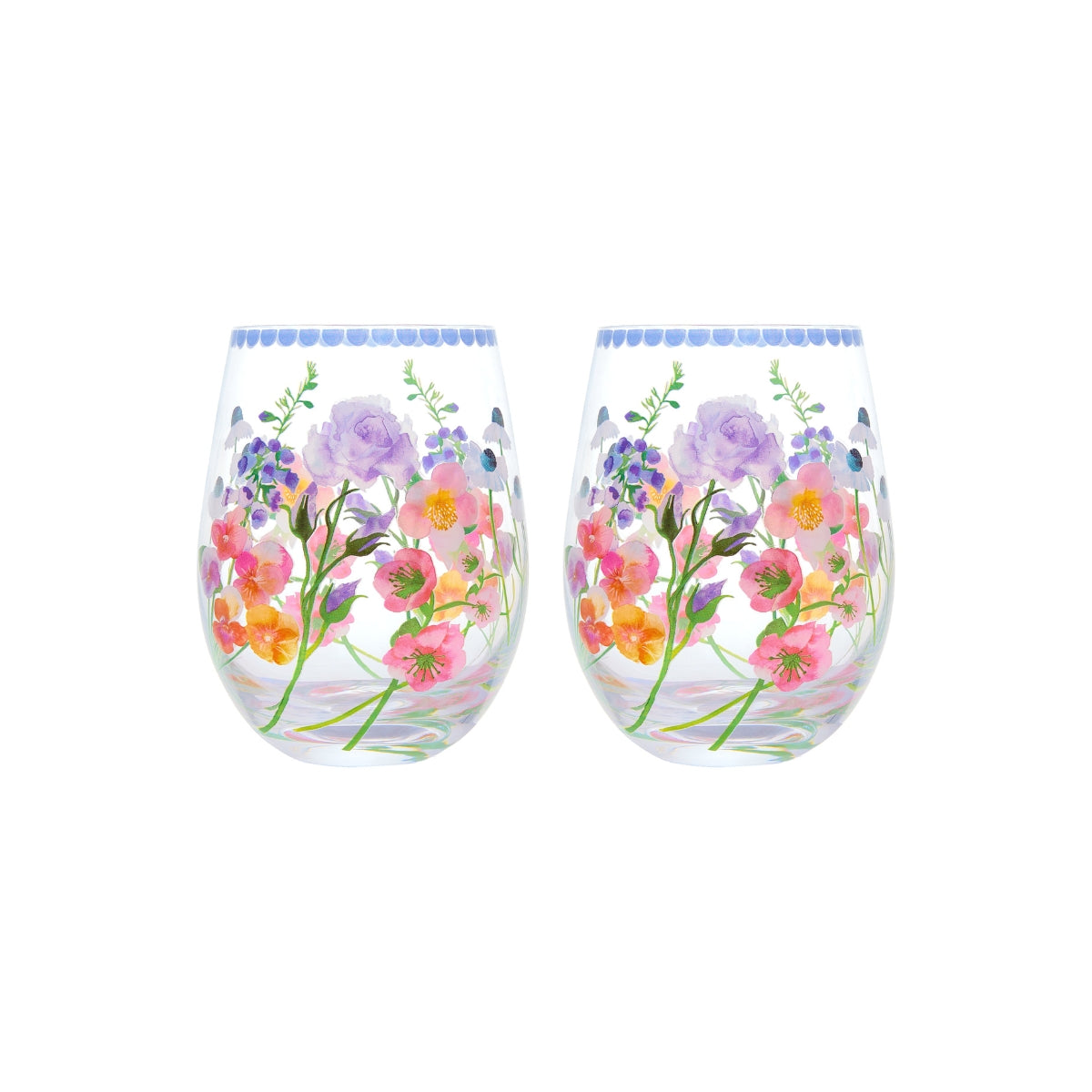 Affection Stemless Glass 550ML Set of 2 Gift Boxed