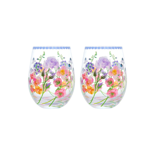 Affection Stemless Glass 550ML Set of 2 Gift Boxed