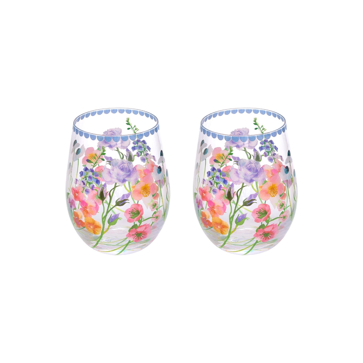 Affection Stemless Glass 550ML Set of 2 Gift Boxed