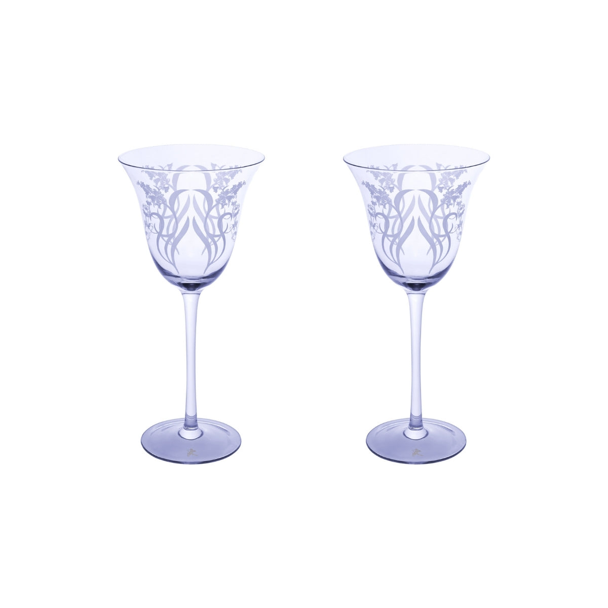 Estelle Michaelides Mystique Wine Glass 320ML Set of 2 Violet Gift Boxed