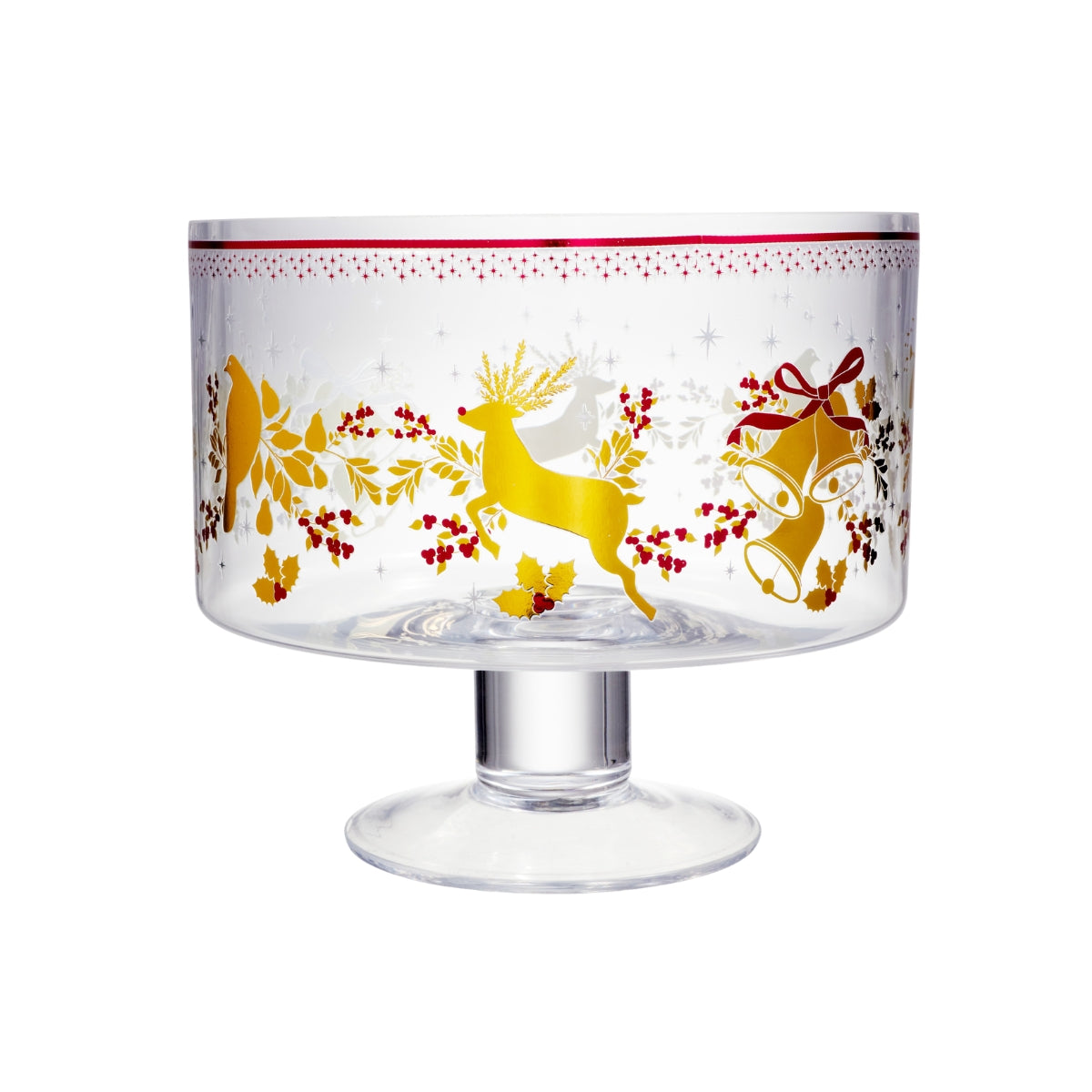 Maxwell & Williams White Christmas 2026 Footed Trifle Bowl 20cm Gift Boxed