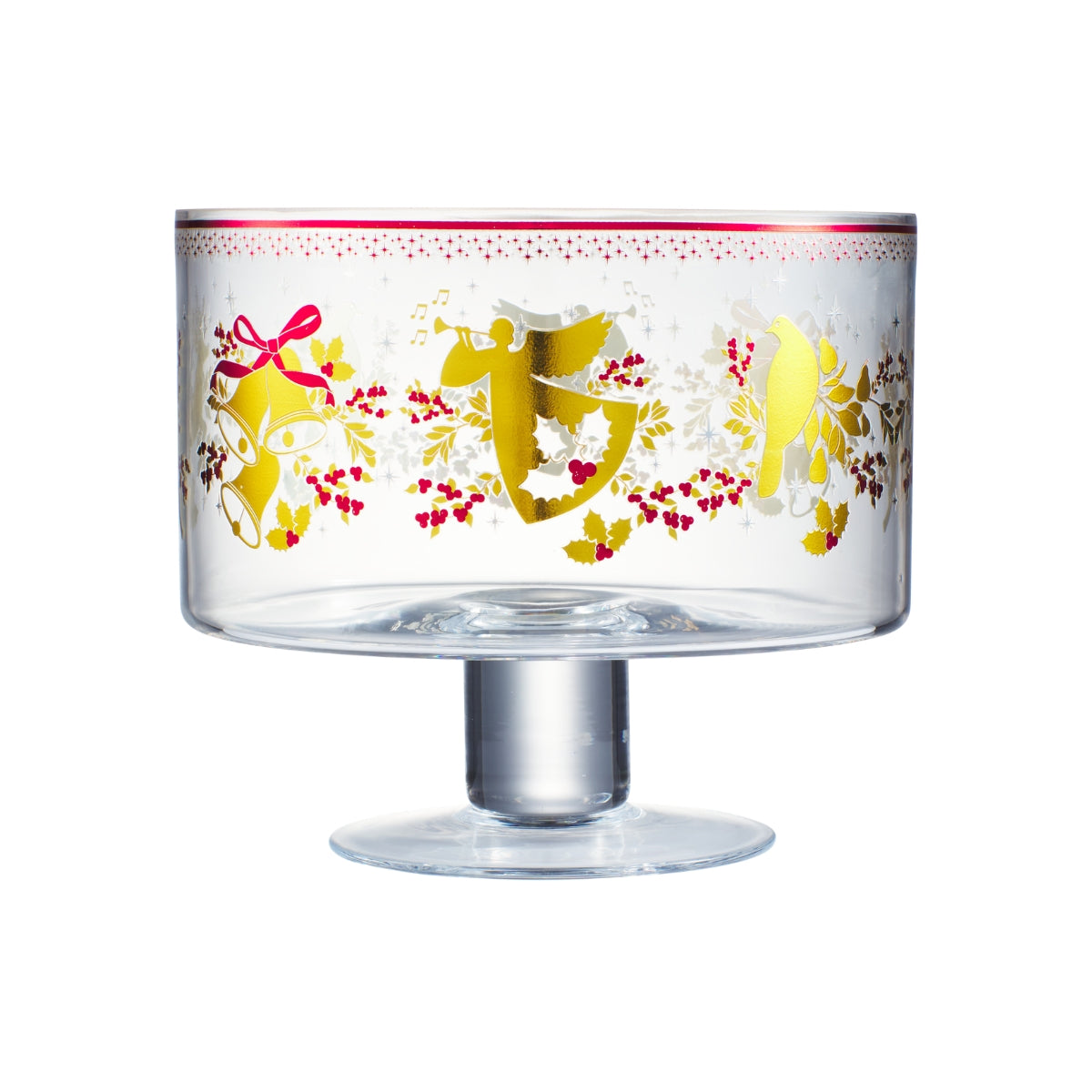 Maxwell & Williams White Christmas 2026 Footed Trifle Bowl 20cm Gift Boxed