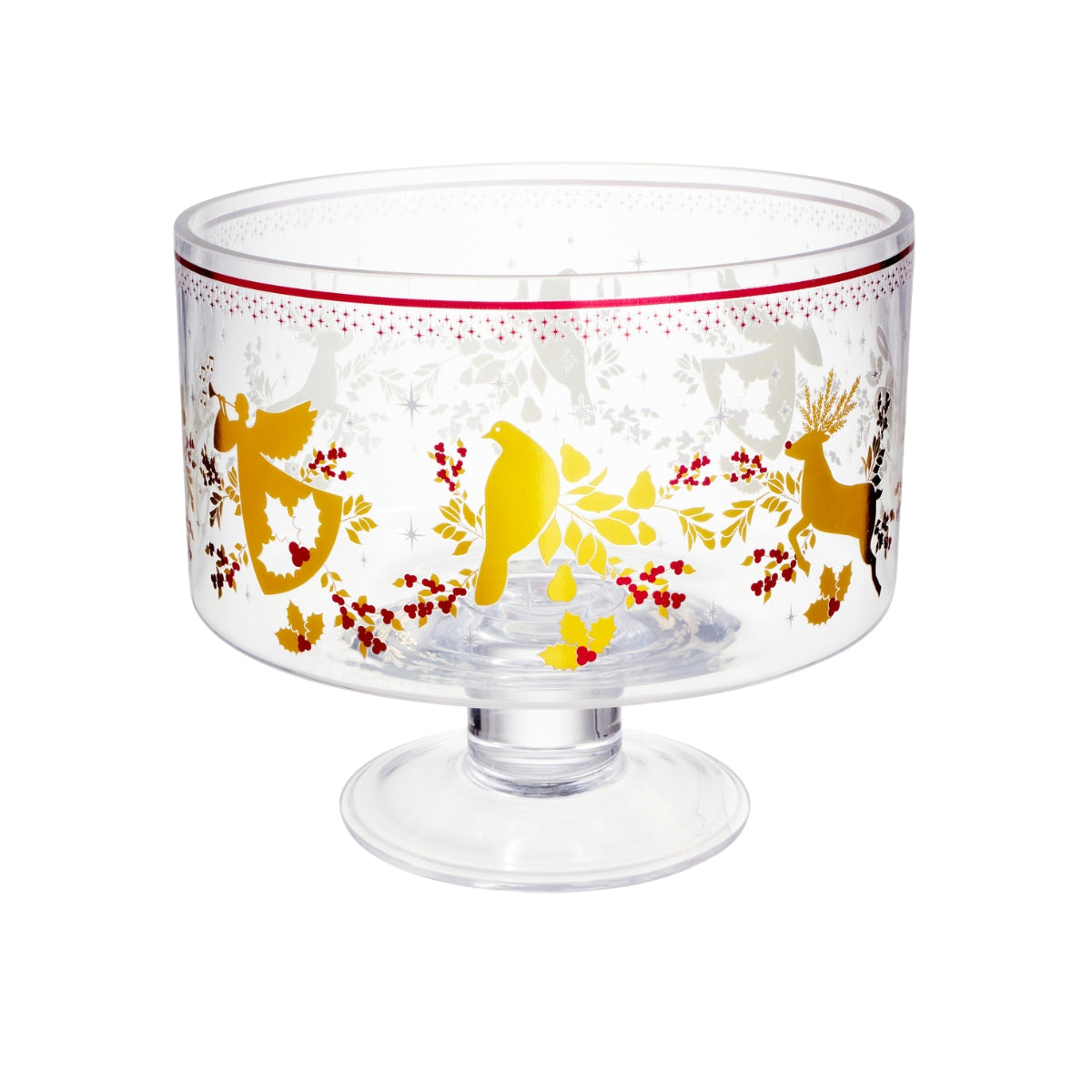 Maxwell & Williams White Christmas 2026 Footed Trifle Bowl 20cm Gift Boxed