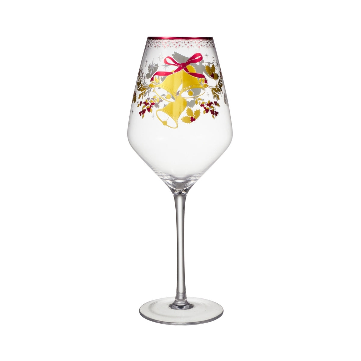 Maxwell & Williams White Christmas 2026 Wine Glass 500ML Set of 2 Assorted Gift Boxed