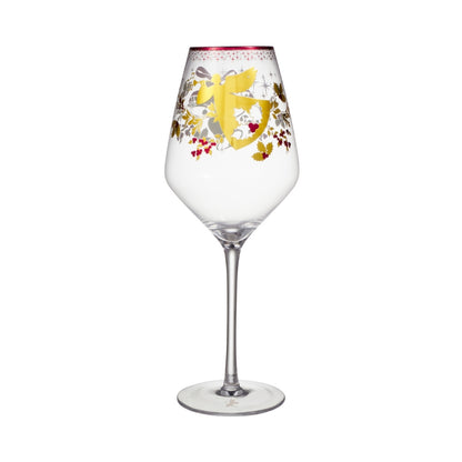 Maxwell & Williams White Christmas 2026 Wine Glass 500ML Set of 2 Assorted Gift Boxed