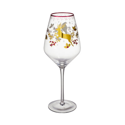 Maxwell & Williams White Christmas 2026 Wine Glass 500ML Set of 2 Assorted Gift Boxed