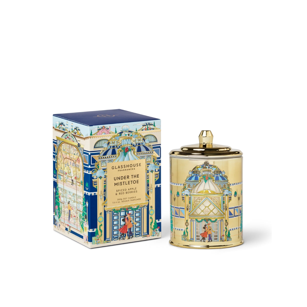 GF 380g Candle - Christmas - Under The Mistletoe - X25