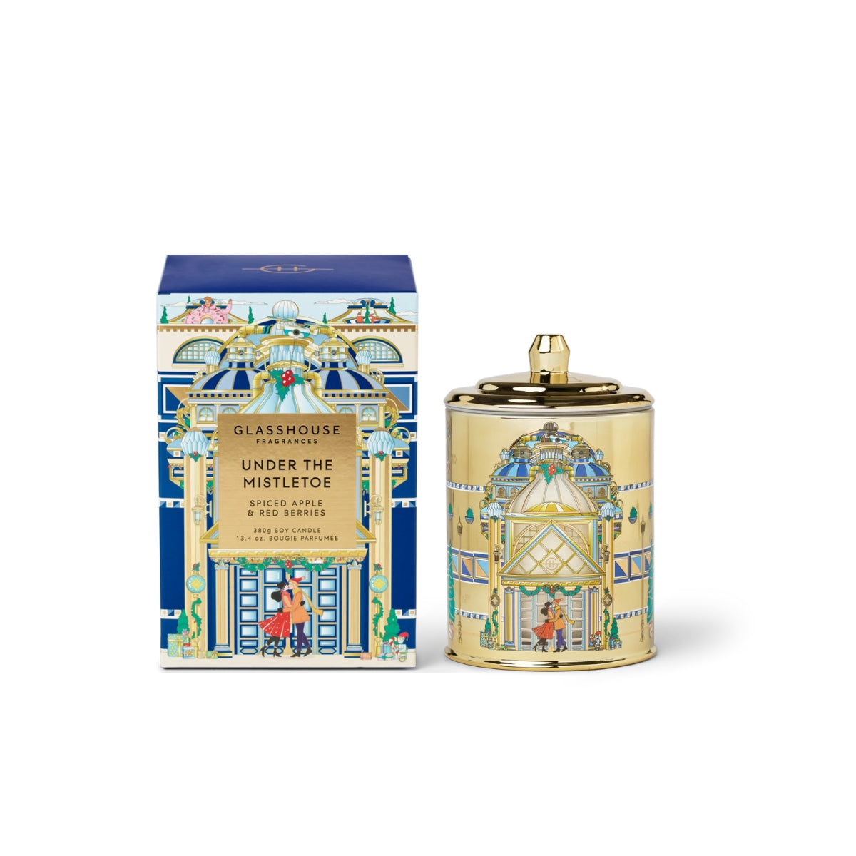 GF 380g Candle - Christmas - Under The Mistletoe - X25