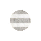 MW Coaster Collective Round Marble Coaster 10cm Beige Stripe