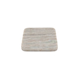 MW Coaster Collective Square Marble Coaster 10cm Beige