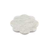 MW Coaster Collective Scallop Marble Coaster 11.5cm White