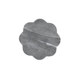 MW Coaster Collective Scallop Marble Coaster 11.5cm Charcoal