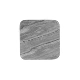 MW Coaster Collective Square Marble Coaster 10cm Charcoal