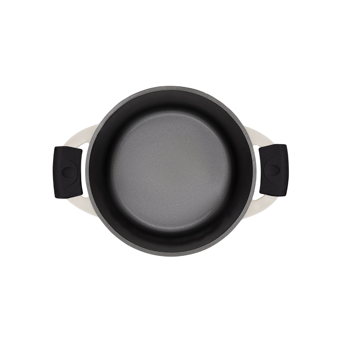 Maxwell & Williams Cast Lite Non-Stick Casserole 24cm / 4.2L Ecru Gift Boxed