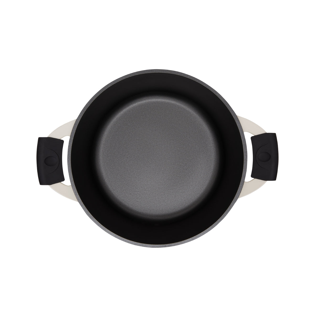 Maxwell & Williams Cast Lite Non-Stick Casserole 28cm / 6.3L Ecru Gift Boxed