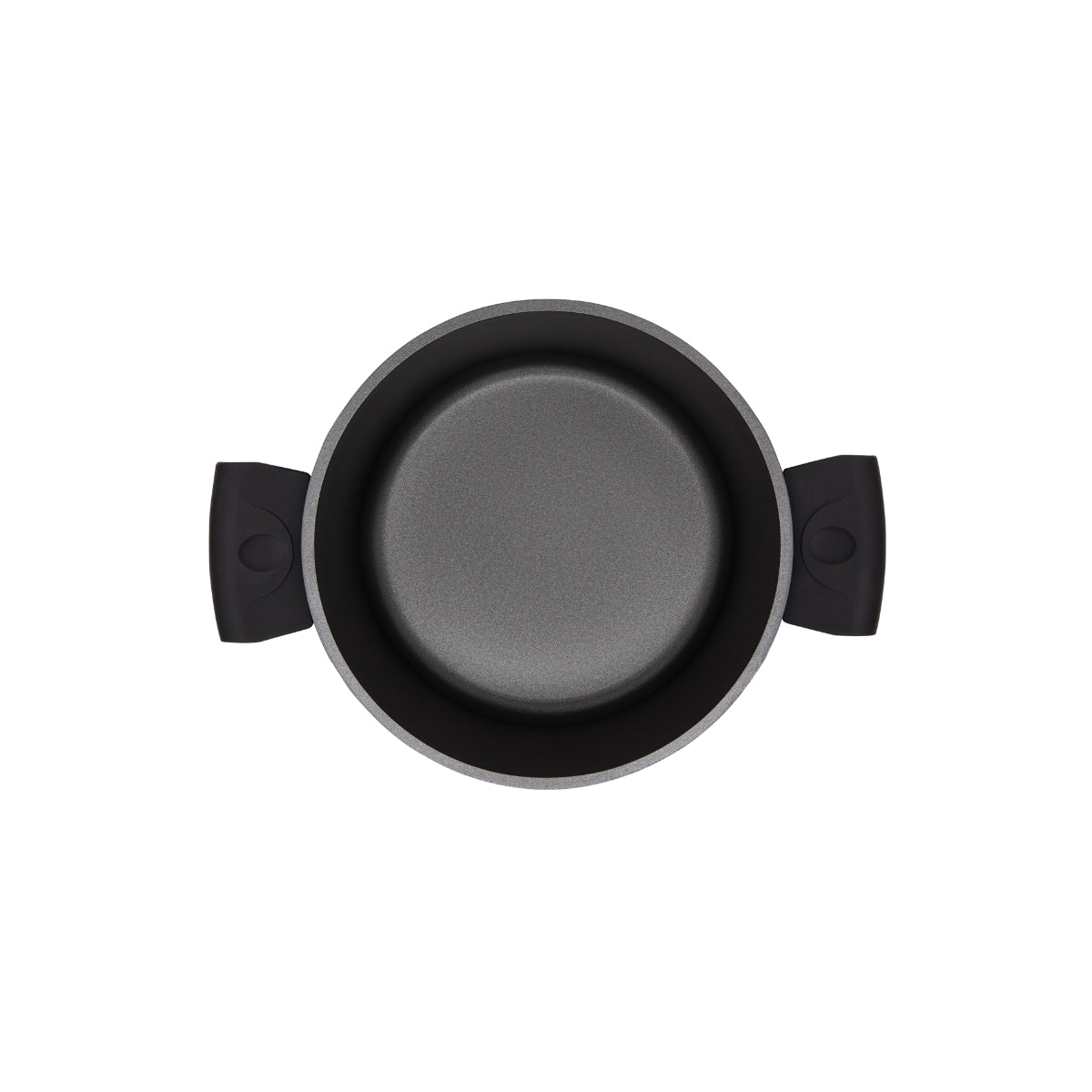 Maxwell & Williams Cast Lite Non-Stick Casserole 20cm / 2.4L Black Gift Boxed