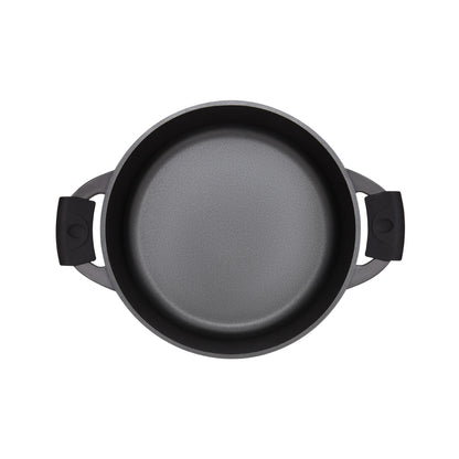 Maxwell & Williams Cast Lite Non-Stick Shallow Casserole 28cm / 4L Black Gift Boxed