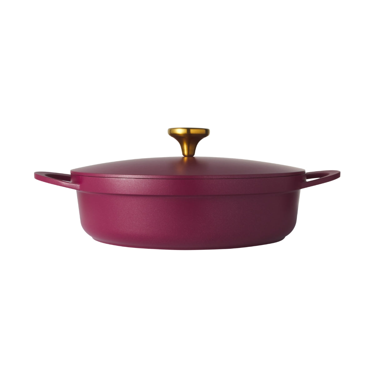Maxwell & Williams Cast Lite Non-Stick Shallow Casserole 28cm / 4L Cherry Gift Boxed