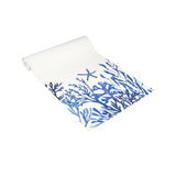 MW Blue Coral Cotton Runner 150x33cm