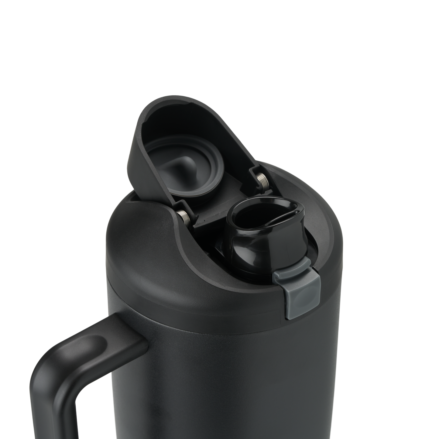 FreeSip Tumbler Stainless Steel Insulated 40oz Very, Very Dark (Black)