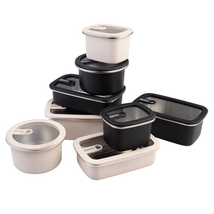 Oasis Microwave Safe Stainless Steel Containers - Lifestyle