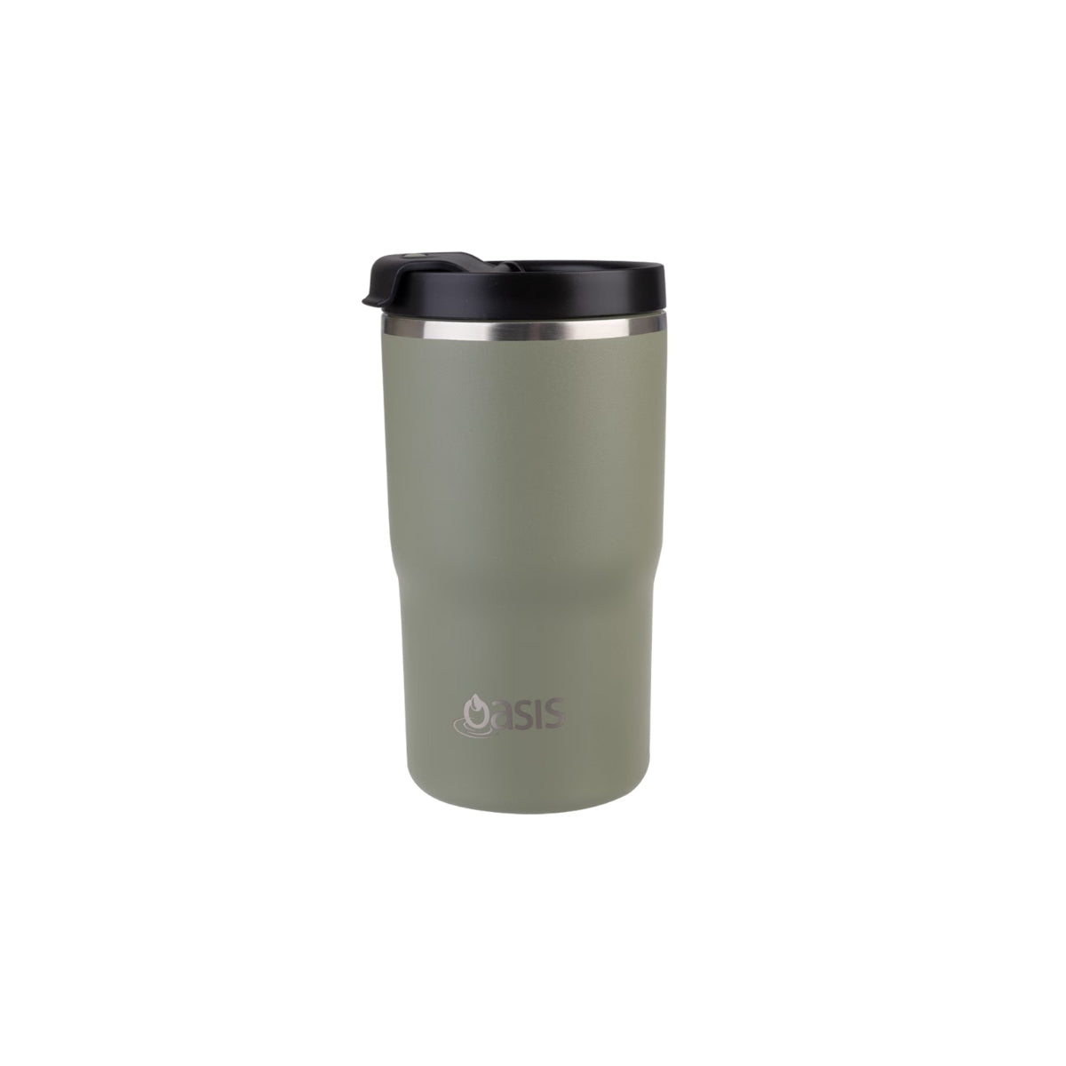 Oasis Insulated Travel Cup 480ml - Olive Green