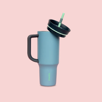 Owala Tumbler Stainless Steel 40oz Tampa (Grey Mint)