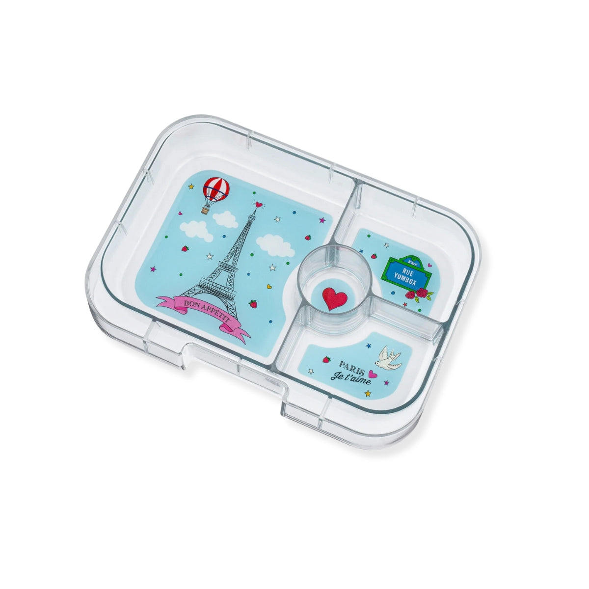 Yumbox Panino 4 Compartment Bento Style Lunch Box - Lulu Purple