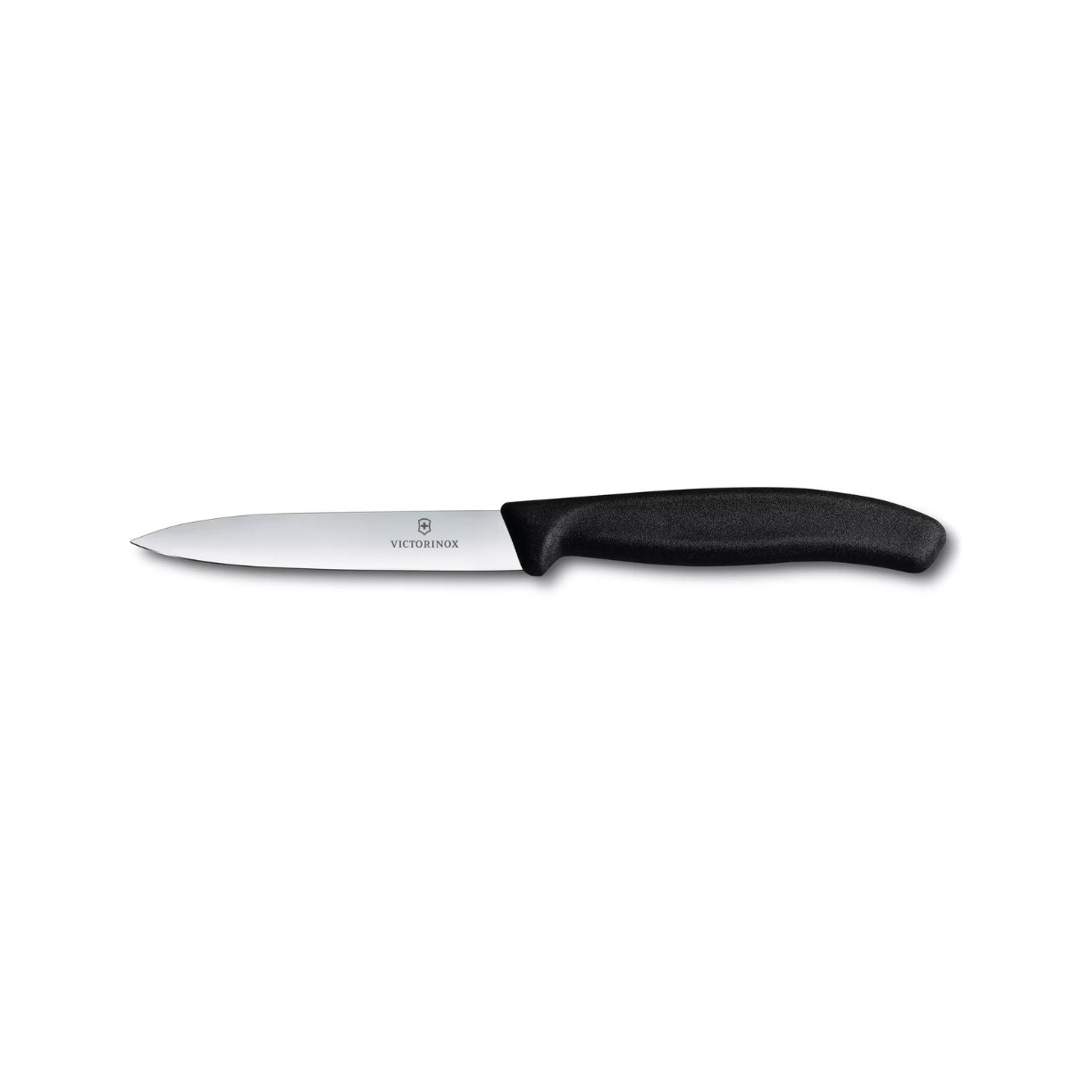 Victorinox Paring Knife 10Cm Pointed Blade Black