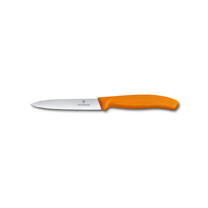 Victorinox  Paring Knife 10Cm Pointed Blade Orange