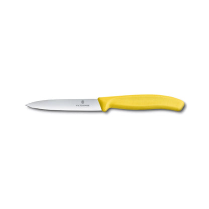 Victorinox Paring Knife 10Cm Pointed Blade Yellow