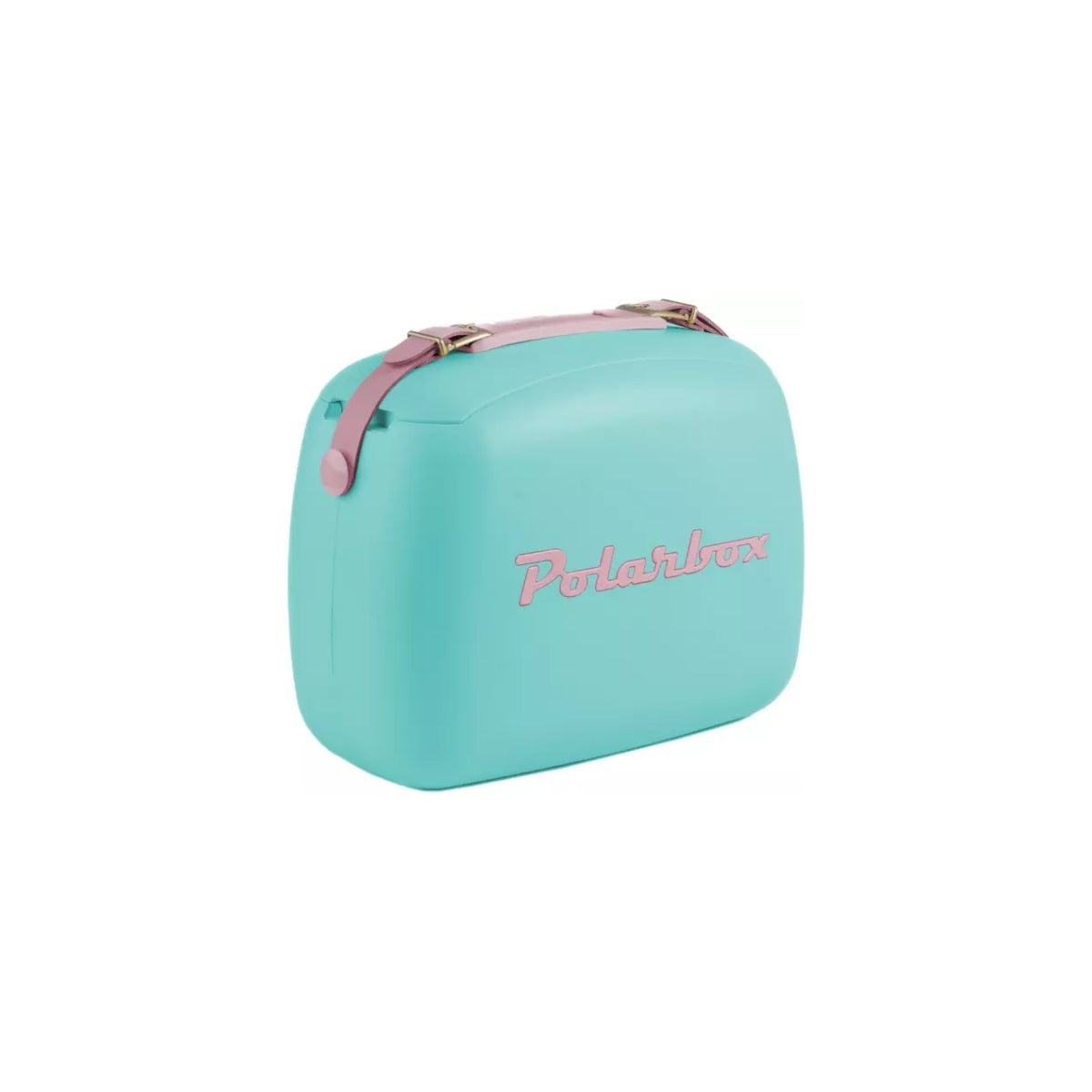 Trendy en lichtgewicht 12 liter koelbox in mooie groene kleur met gekleurde band Trendy en lichtgewicht 12 liter koelbox in mooie groene kleur met gekleurde band