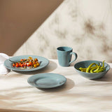 Casa Domani Dinnerset Blue on Table