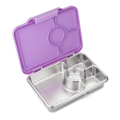 Pret Stainless Steel Bento Box 4 Compartment - Lavande Purple