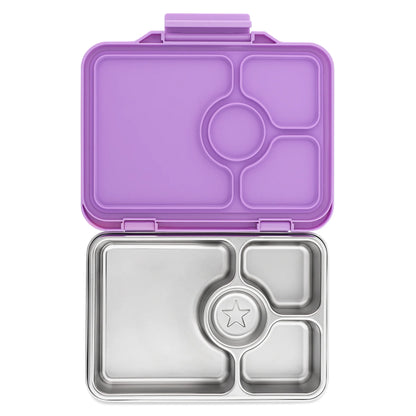 Pret Stainless Steel Bento Box 4 Compartment - Lavande Purple