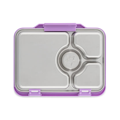 Pret Stainless Steel Bento Box 4 Compartment - Lavande Purple