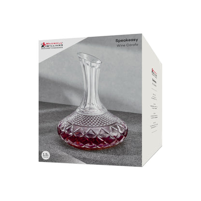 Maxwell & Williams Speakeasy Wine Carafe/Decanter 1.5L Gift Boxed