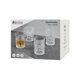 Maxwell & Williams Speakeasy Shot Glass 60ML Set of 4 Gift Boxed