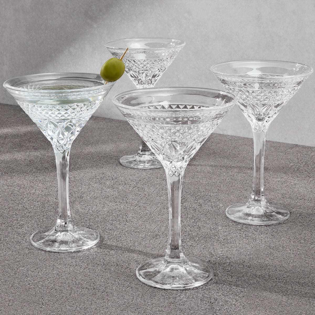 Speakeasy Martini Glass 180ML Set of 4 Gift Boxed