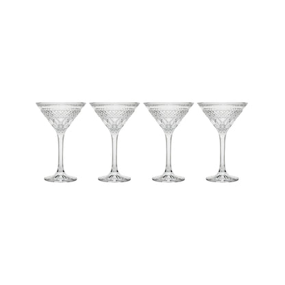 Speakeasy Martini Glass 180ML Set of 4 Gift Boxed