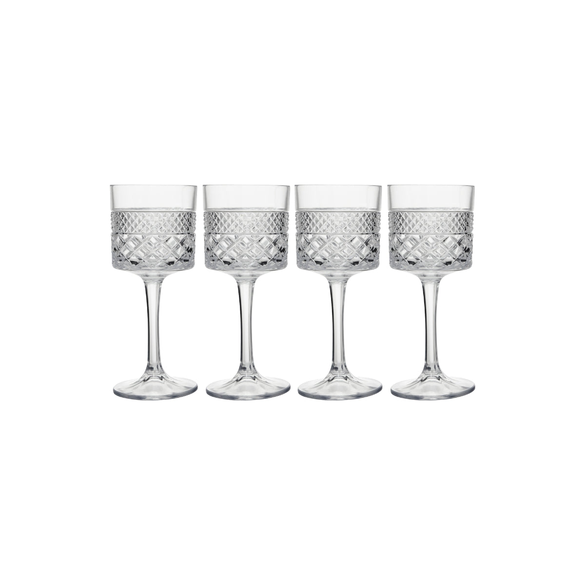 Maxwell & Williams Speakeasy Wine Glass 350ML Set of 4 Gift Boxed